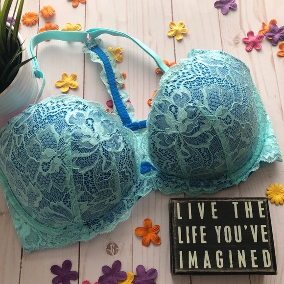 NWT Pink By VS Date Racerback, 34DD - Picture 1 of 4